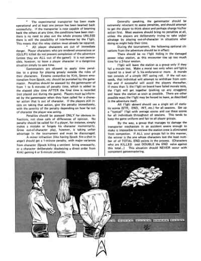 Star Trek RPG: The Vanished (FASA 2201)