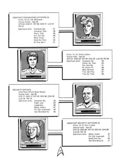 Star Trek RPG: The Vanished (FASA 2201)