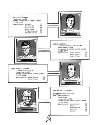 Star Trek RPG: The Vanished (FASA 2201)