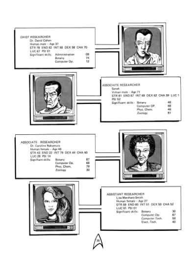 Star Trek RPG: The Vanished (FASA 2201)