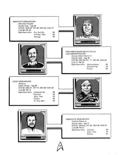 Star Trek RPG: The Vanished (FASA 2201)