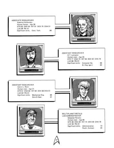Star Trek RPG: The Vanished (FASA 2201)