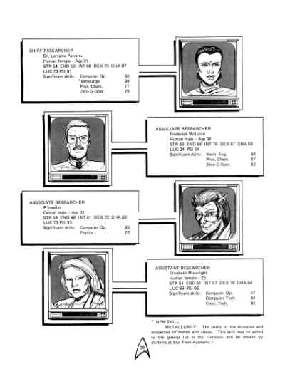 Star Trek RPG: The Vanished (FASA 2201)