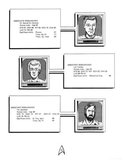 Star Trek RPG: The Vanished (FASA 2201)