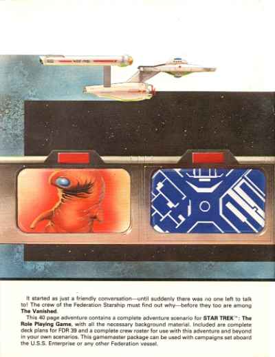 Star Trek RPG: The Vanished (FASA 2201)