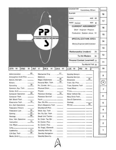 Star Trek RPG: Witness for the Defense (FASA 2202)