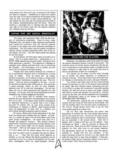 Star Trek RPG: Witness for the Defense (FASA 2202)