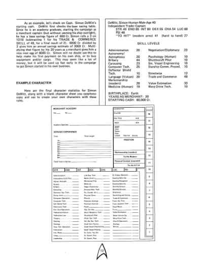 Star Trek RPG: Trader Captains and Merchant Princes (FASA 2203)