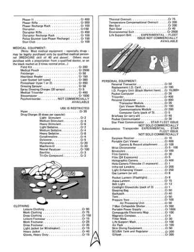 Star Trek RPG: Trader Captains and Merchant Princes (FASA 2203)