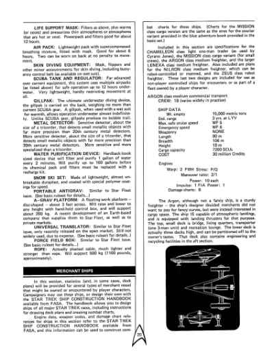 Star Trek RPG: Trader Captains and Merchant Princes (FASA 2203)
