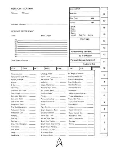 Star Trek RPG: Trader Captains and Merchant Princes (FASA 2203)
