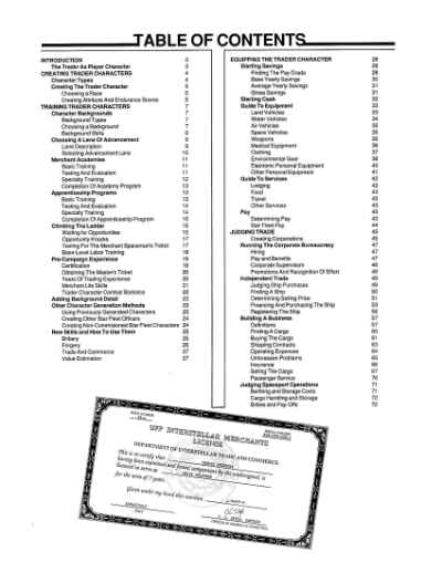 Star Trek RPG: Trader Captains and Merchant Princes (FASA 2203)
