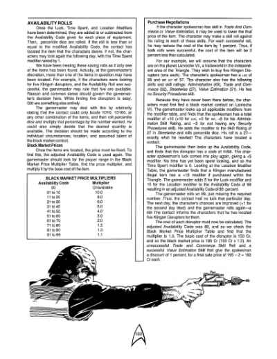 Star Trek RPG: Trader Captains and Merchant Princes (FASA 2203)