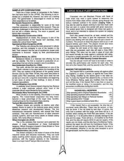 Star Trek RPG: Trader Captains and Merchant Princes (FASA 2203)