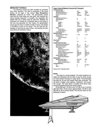 Star Trek RPG: Trader Captains and Merchant Princes (FASA 2203)