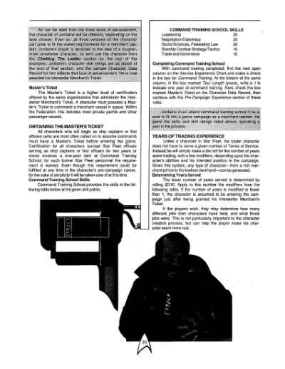 Star Trek RPG: Trader Captains and Merchant Princes (FASA 2203)