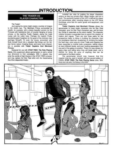 Star Trek RPG: Trader Captains and Merchant Princes (FASA 2203)