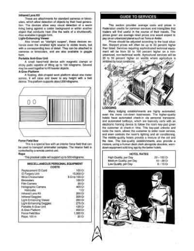 Star Trek RPG: Trader Captains and Merchant Princes (FASA 2203)