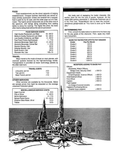 Star Trek RPG: Trader Captains and Merchant Princes (FASA 2203)
