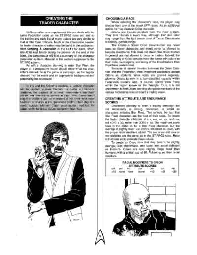 Star Trek RPG: Trader Captains and Merchant Princes (FASA 2203)