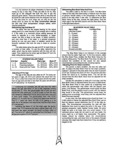 Star Trek RPG: Trader Captains and Merchant Princes (FASA 2203)