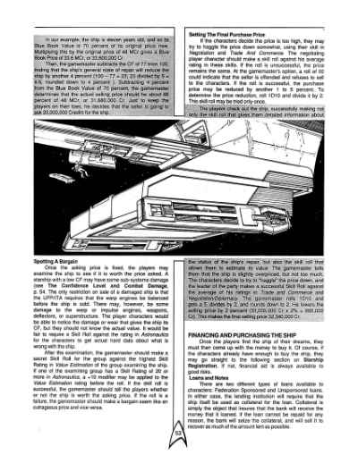 Star Trek RPG: Trader Captains and Merchant Princes (FASA 2203)