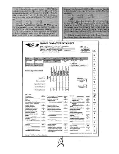 Star Trek RPG: Trader Captains and Merchant Princes (FASA 2203)