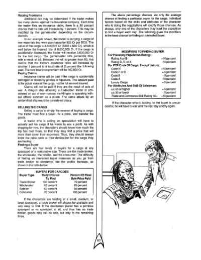 Star Trek RPG: Trader Captains and Merchant Princes (FASA 2203)