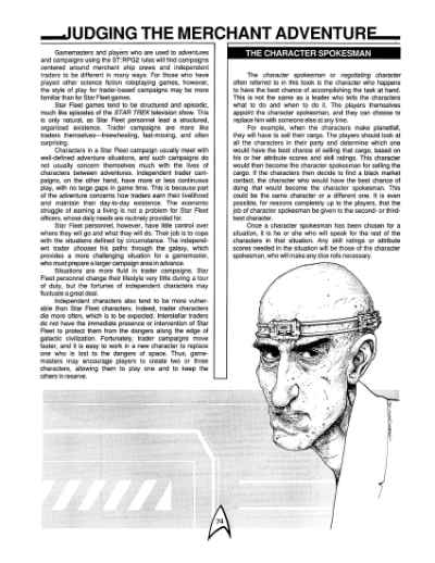 Star Trek RPG: Trader Captains and Merchant Princes (FASA 2203)