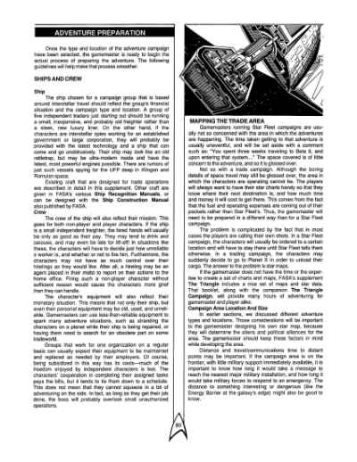 Star Trek RPG: Trader Captains and Merchant Princes (FASA 2203)