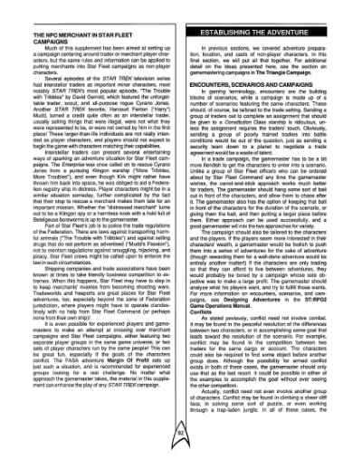 Star Trek RPG: Trader Captains and Merchant Princes (FASA 2203)