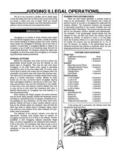 Star Trek RPG: Trader Captains and Merchant Princes (FASA 2203)