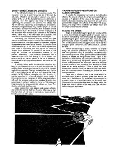 Star Trek RPG: Trader Captains and Merchant Princes (FASA 2203)