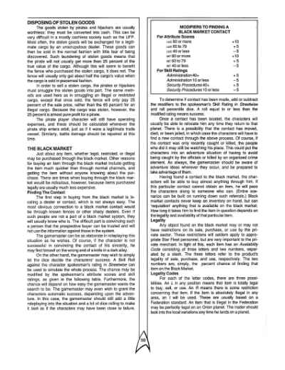 Star Trek RPG: Trader Captains and Merchant Princes (FASA 2203)