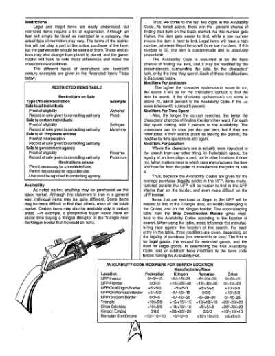 Star Trek RPG: Trader Captains and Merchant Princes (FASA 2203)