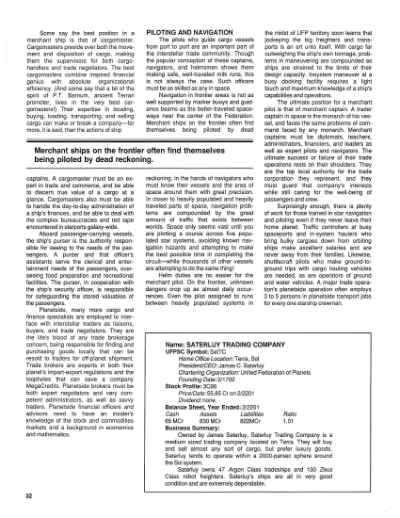 Star Trek RPG: Trader Captains and Merchant Princes (FASA 2203)