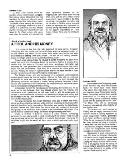 Star Trek RPG: Trader Captains and Merchant Princes (FASA 2203)