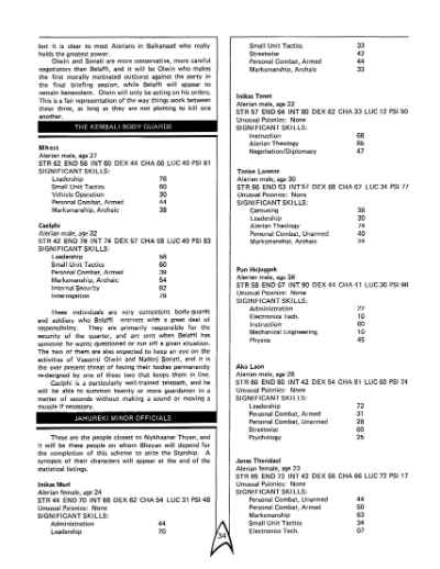 Star Trek RPG: Denial of Destiny (FASA 2205)