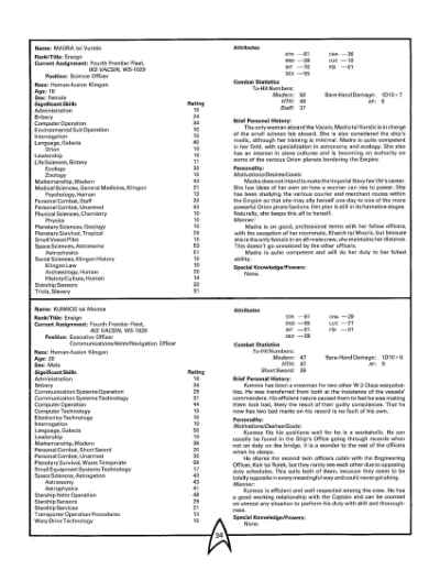 Star Trek RPG: Termination: 1456 (FASA 2206)