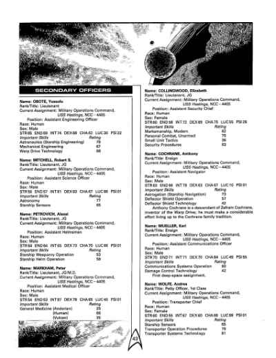 Star Trek RPG: Demand of Honor (FASA 2207)
