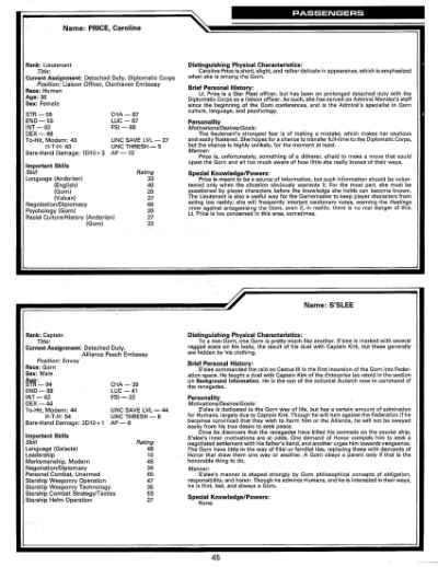 Star Trek RPG: Demand of Honor (FASA 2207)