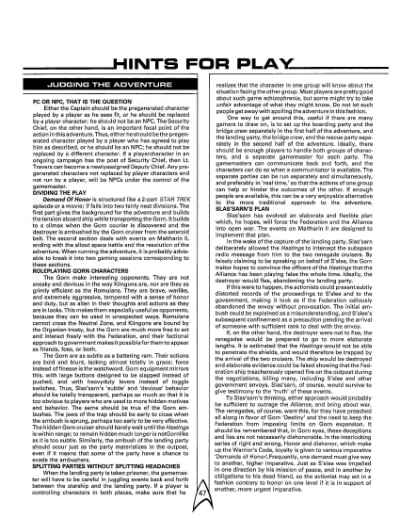 Star Trek RPG: Demand of Honor (FASA 2207)