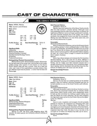 Star Trek RPG: Orion Ruse (FASA 2208)