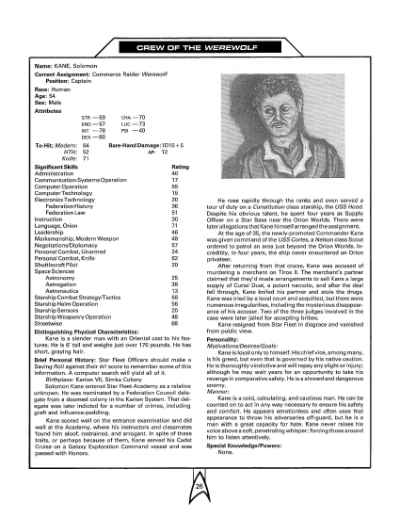 Star Trek RPG: Orion Ruse (FASA 2208)