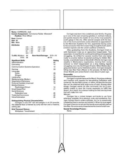 Star Trek RPG: Orion Ruse (FASA 2208)