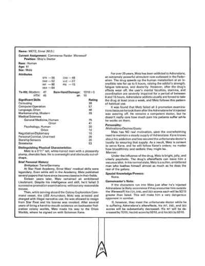 Star Trek RPG: Orion Ruse (FASA 2208)