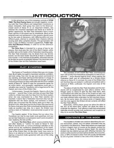 Star Trek RPG: Orion Ruse (FASA 2208)