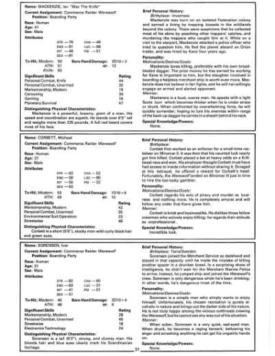 Star Trek RPG: Orion Ruse (FASA 2208)