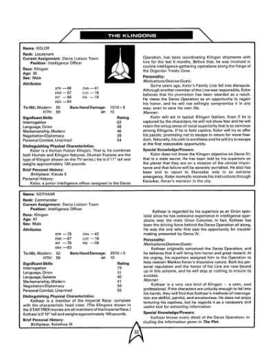 Star Trek RPG: Orion Ruse (FASA 2208)