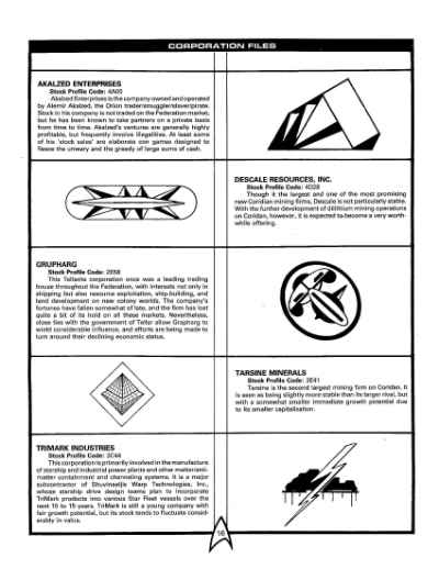 Star Trek RPG: Margin of Profit (FASA 2209)